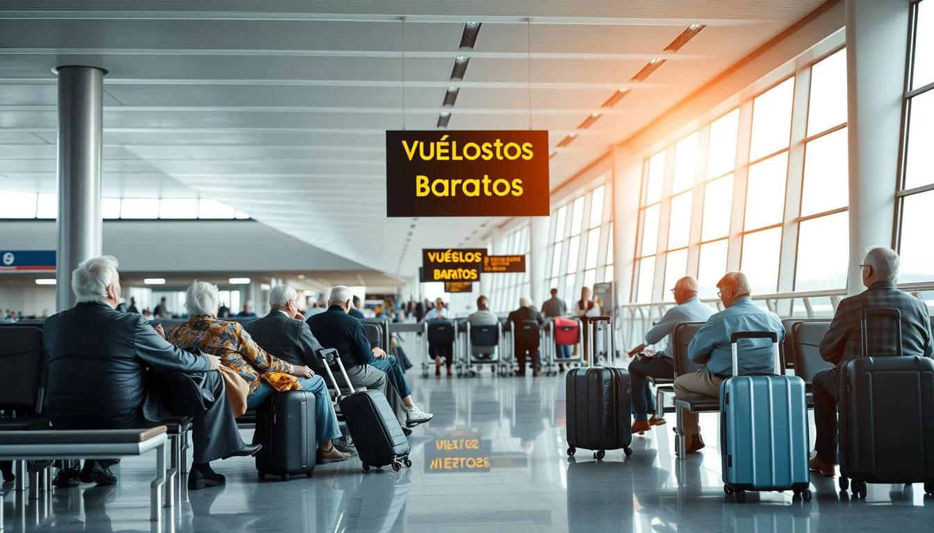 Aprende ahora cómo encontrar vuelos baratos incluso si eres una persona mayor.